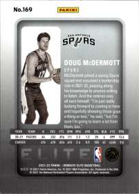 Doug McDermott - Panini Donruss Elite Base Set 2021-22, Nr. 169