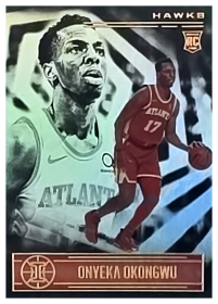 Onyeka Okongwu - Panini Illusions Base Set 2020-21, Nr. 186 – Rookie Card