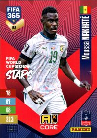 Moussa Niakhaté - Panini Adrenalyn XL FIFA 365 FIFA World Cup 2026 Stars 2026-27, Nr. 183
