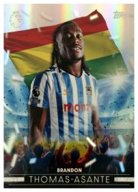 Brandon Thomas-Asante - Topps Flagship Premier League Flying the Flag 2026-27, Nr. FF 25 – Insert