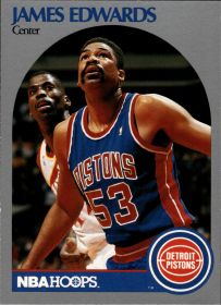 James Edwards - NBA Hoops Base Set 1990-91, Nr. 104