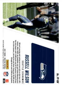 Russell Wilson - Panini Prestige Prestigious Pros 2021, Nr. PP-RW – Insert