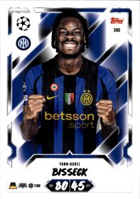 Yann-Aurel Bisseck - Topps Match Attax UEFA Club Competitions Base Set 2026-27, Nr. 390