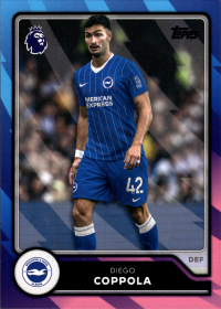 Diego Coppola - Topps Flagship Premier League Base Set 2026-27, Nr. 80 – Premier League Parallel
