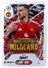 Diogo Dalot - Topps Match Attax UEFA Club Competitions Man of the Match Wildcard 2026-27, Nr. 59