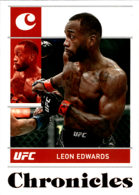 Leon Edwards - Panini Chronicles UFC Base Set 2022, Nr. 18 – Bronze