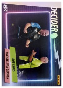 Rob Cross & Michael van Gerwen - Panini PDC World Championship TC Collection Decider 2026, Nr. DEC-05 – Insert