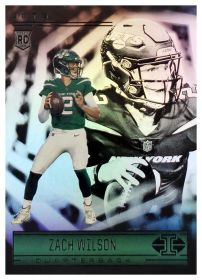 Zach Wilson - Panini Illusions Base Set 2021, Nr. 60 – Rookie Card