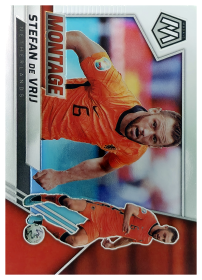 Stefan de Vrij - Panini Mosaic FIFA Road to World Cup Montage 2021-22, Nr. 14 – Insert