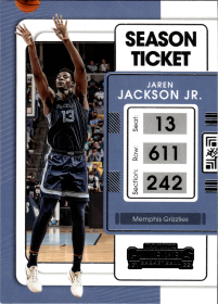 Jaren Jackson Jr. - Panini Contenders Season Ticket 2021-22, Nr. 13