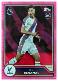 Dean Benamar - Topps Flagship Premier League Base Set 2026-27, Nr. 108 – Rookie Card, Pink Voltage Parallel