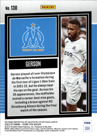 Gerson - Panini Score FIFA Base Set 2022-23, Nr. 130 – Rookie Card