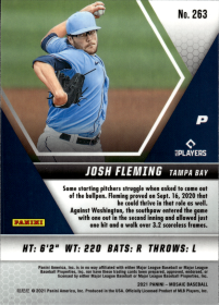 Josh Fleming - Panini Mosaic Base Set 2021, Nr. 263 – Rookie Card