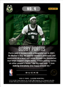 Bobby Portis - Panini Illusions Base Set 2020-21, Nr. 4