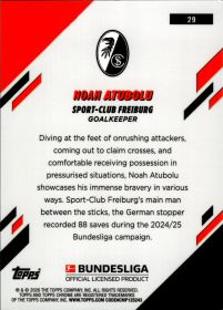 Noah Atubolu - Topps Chrome Bundesliga Base Set 2025-26, Nr. 29