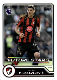 Veljko Milosavljević - Topps Flagship Premier League Future Stars 2026-27, Nr. 3
