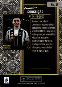 Francisco Conceição - Panini Player of the Match Base Set 2024-25, Nr. 49 – Rookie Card