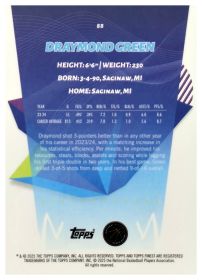 Draymond Green - Topps Finest Base Set 2024-25, Nr. 88 – Geometric Refractor