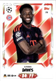 Alphonso Davies - Topps Match Attax UEFA Club Competitions Base Set 2026-27, Nr. 210