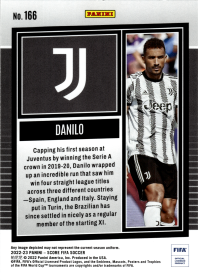 Danilo - Panini Score FIFA Base Set 2022-23, Nr. 166