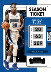 Markelle Fultz - Panini Contenders Season Ticket 2021-22, Nr. 17