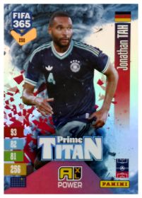 Jonathan Tah - Panini Adrenalyn XL FIFA 365 Prime Titan 2026-27, Nr. 258 – Insert