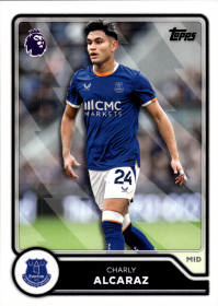 Charly Alcaraz - Topps Flagship Premier League Base Set 2026-27, Nr. 124