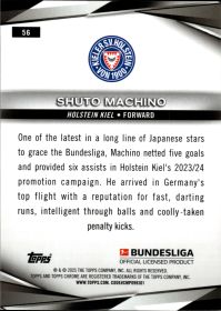 Shuto Machino - Topps Chrome Bundesliga Base Set 2024-25, Nr. 56