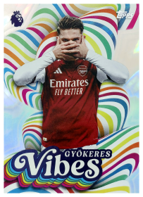 Viktor Gyökeres - Topps Flagship Premier League Vibes 2026-27, Nr. VI 1 – Insert