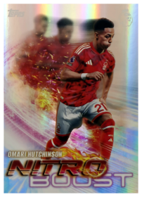 Omari Hutchinson - Topps Flagship Premier League Nitro Boost 2026-27, Nr. NB 20 – Insert