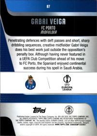 Gabri Veiga - Topps Chrome UEFA Club Competitions Base Set 2025-26, Nr. 87
