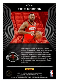 Eric Gordon - Panini Illusions Base Set 2021-22, Nr. 77 – Trophy Collection Orange