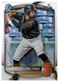 Onil Perez - Topps Bowman Chrome Prospects 2025, Nr. BCP-134