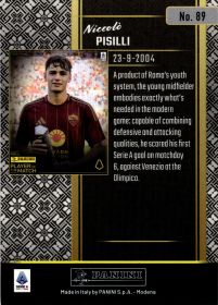 Niccolò Pisilli - Panini Player of the Match Base Set 2024-25, Nr. 89 – Rookie Card