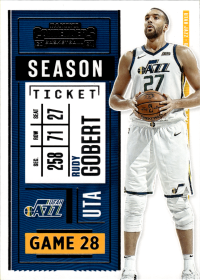 Rudy Gobert - Panini Contenders Season Ticket 2020-21, Nr. 61