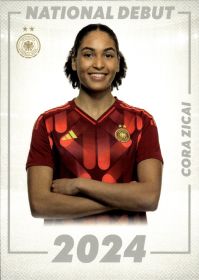 Cora Zicai - Panini DFB-Frauen Team-Set National Debut 2025, Nr. DEB-26 – Insert