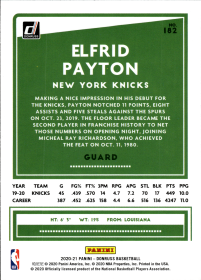 Elfrid Payton - Panini Donruss Base Set 2020-21, Nr. 182