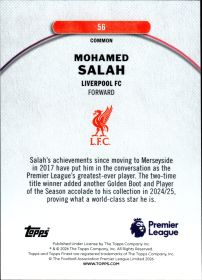 Mohamed Salah - Topps Finest Premier League Base Set 2025-26, Nr. 56