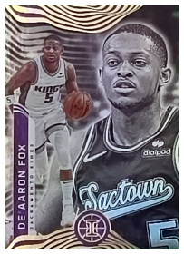 De'Aaron Fox - Panini Illusions Base Set 2021-22, Nr. 89