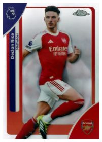 Declan Rice - Topps Chrome Premier League Base Set 2025-26, Nr. 14