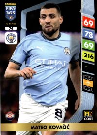 Mateo Kovačić - Panini Adrenalyn XL FIFA 365 Base Set 2025, Nr. 74