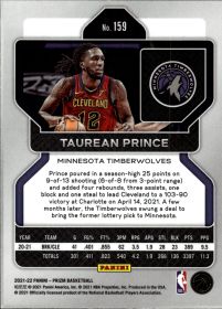 Taurean Prince - Panini Prizm Base Set 2021-22, Nr. 159