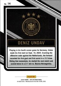 Deniz Undav - Panini DFB International Base Set 2026, Nr. 14