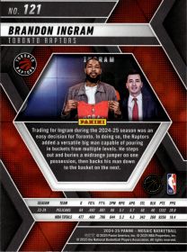 Brandon Ingram - Panini Mosaic Base Set 2024-25, Nr. 121
