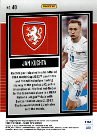 Jan Kuchta - Panini Score FIFA Base Set 2022-23, Nr. 40