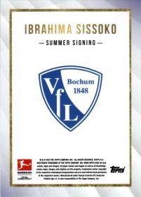 Ibrahima Sissoko - Topps Bundesliga Summer Signings 2024-25