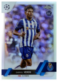 Gabriel Veron - Topps Chrome UEFA Club Competitions Base Set 2022-23, Nr. 76 – Rookie Card, Refractor