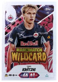 Frans Krätzig - Topps Match Attax UEFA Club Competitions Man of the Match Wildcard 2026-27, Nr. 365