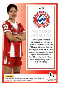Momoko Tanikawa - Panini Frauen-Bundesliga TC Collection Base Set 2025-26, Nr. 3