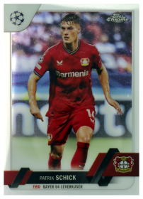 Patrik Schick - Topps Chrome UEFA Club Competitions Base Set 2022-23, Nr. 190